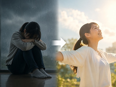 自分で納得しながら変化を実感しやすい 写真